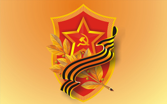 вектор, звезда, 9мая, георгьевская лента вектор, звезда, 9мая, георгьевская лента